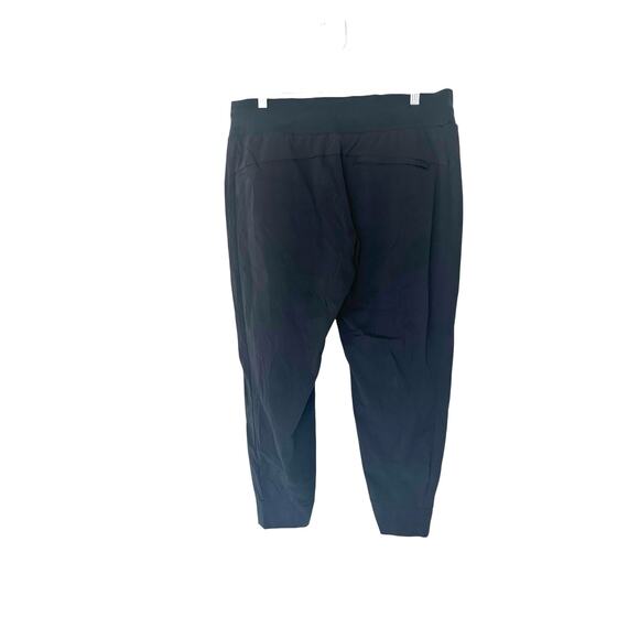 Athleta Black Workout Athleisure Trekkie North High Rise Jogger Pant 12 Petite - Picture 11 of 14
